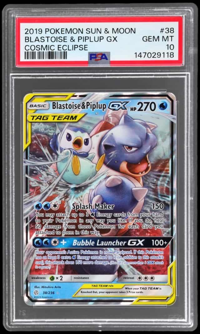 Blastoise & Piplup GX