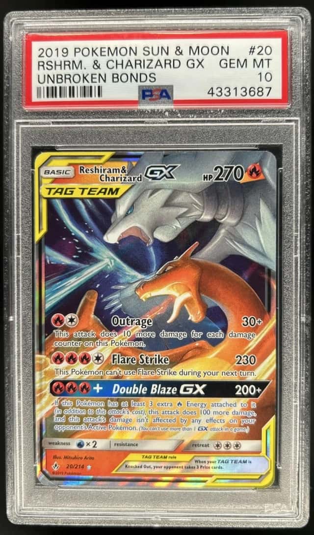 Reshiram & Charizard GX