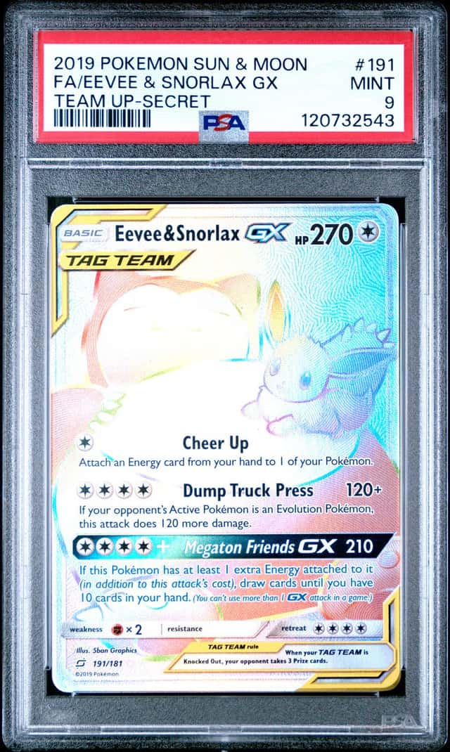 Eevee & Snorlax GX