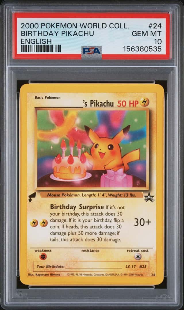 Birthday Pikachu