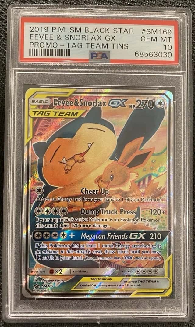 Eevee & Snorlax GX