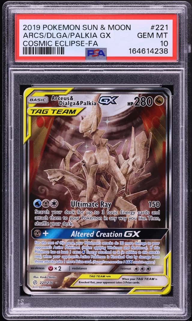 Arceus & Dialga & Palkia GX