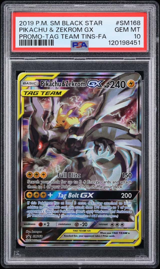 Pikachu & Zekrom GX