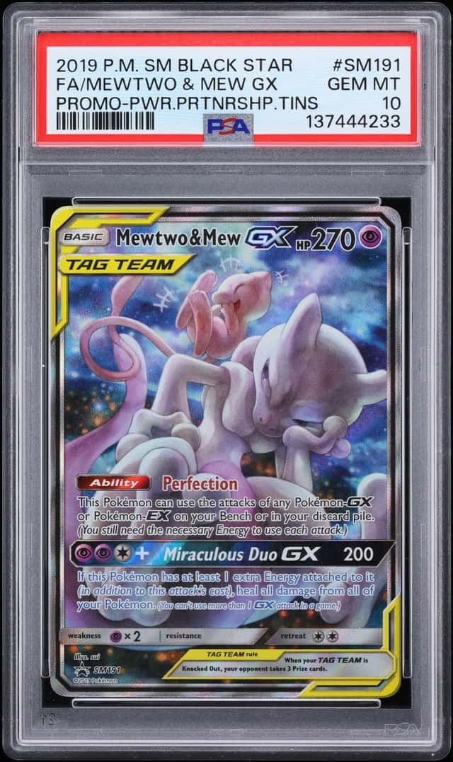 Mewtwo & Mew GX