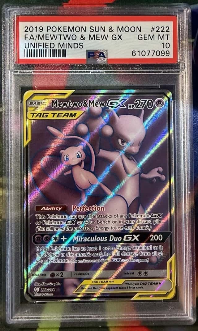Mewtwo & Mew GX