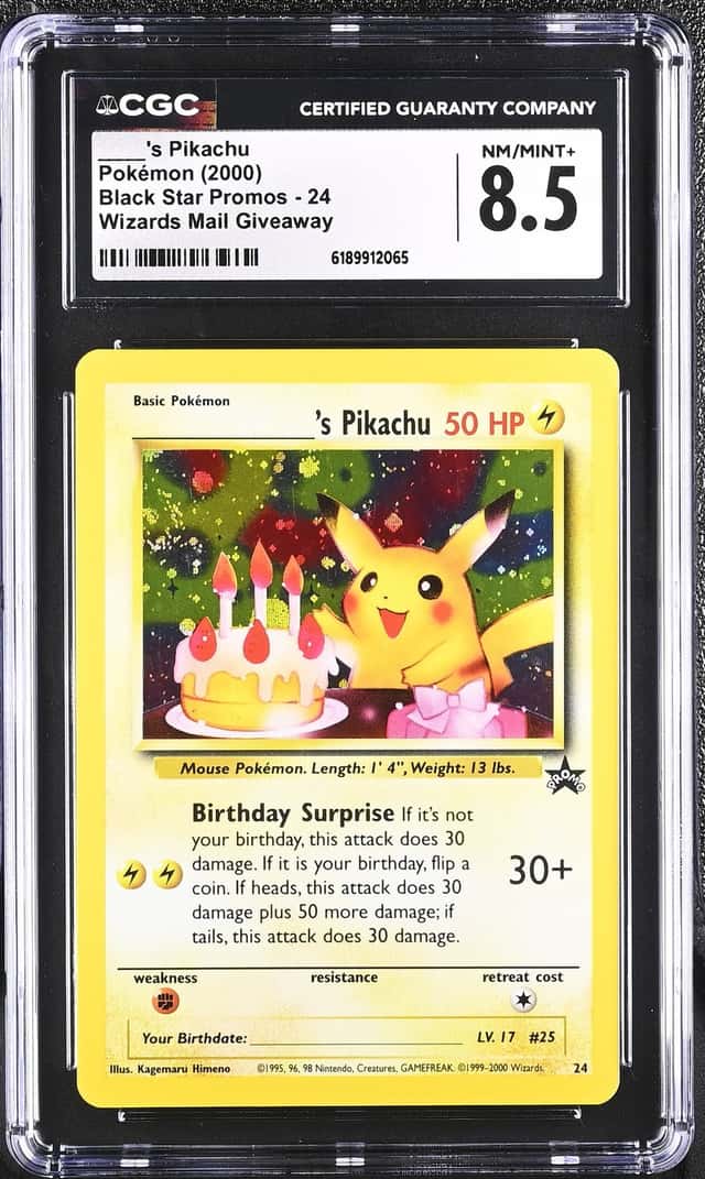 Birthday Pikachu