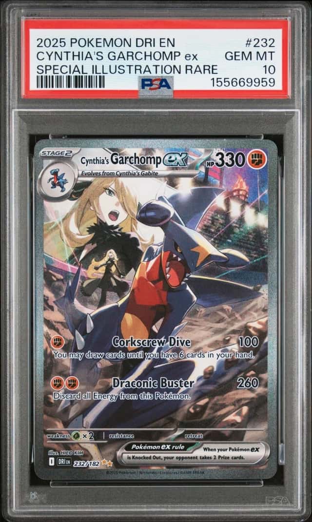 CYNTHIA'S GARCHOMP ex