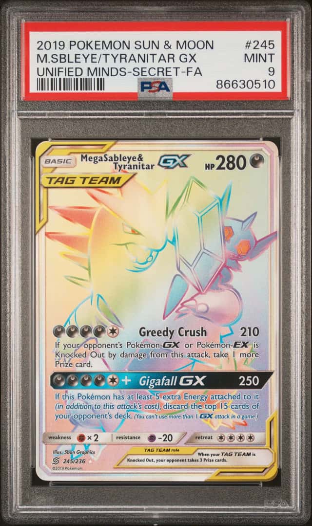 Mega Sableye & Tyranitar GX