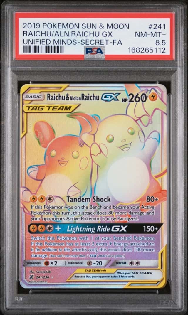 Raichu & Alolan Raichu GX