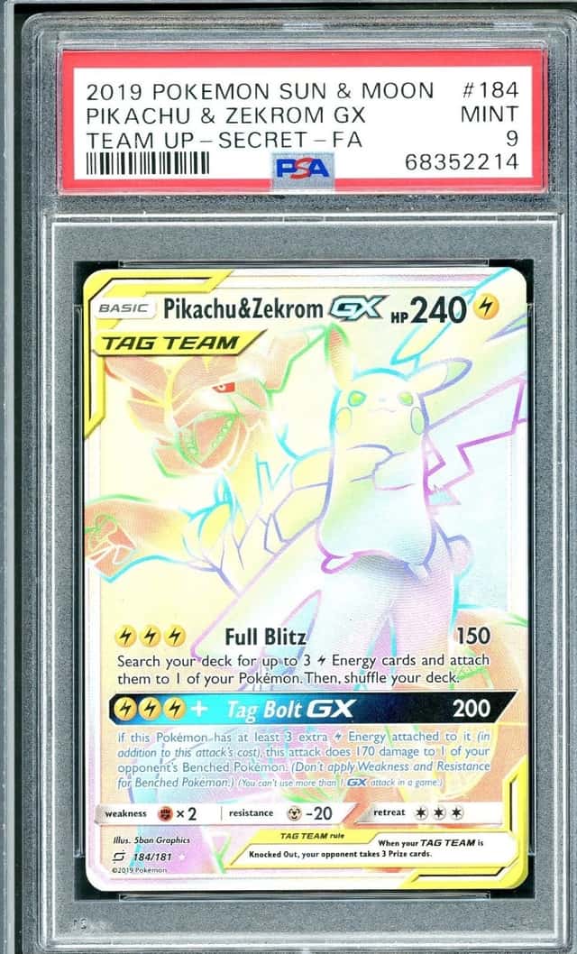 Pikachu & Zekrom GX
