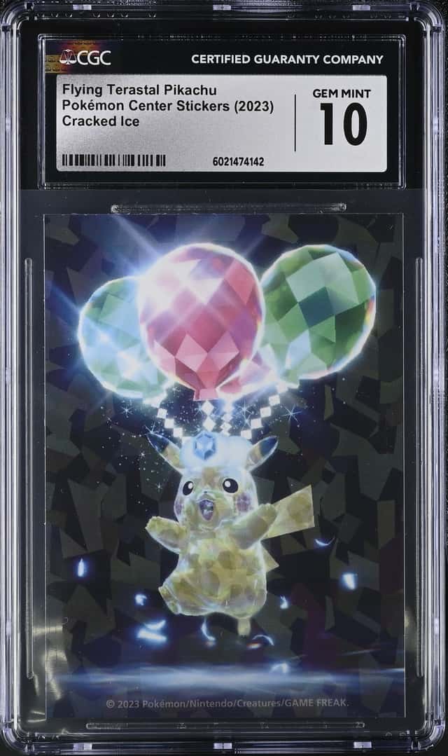 Flying Terastal Pikachu