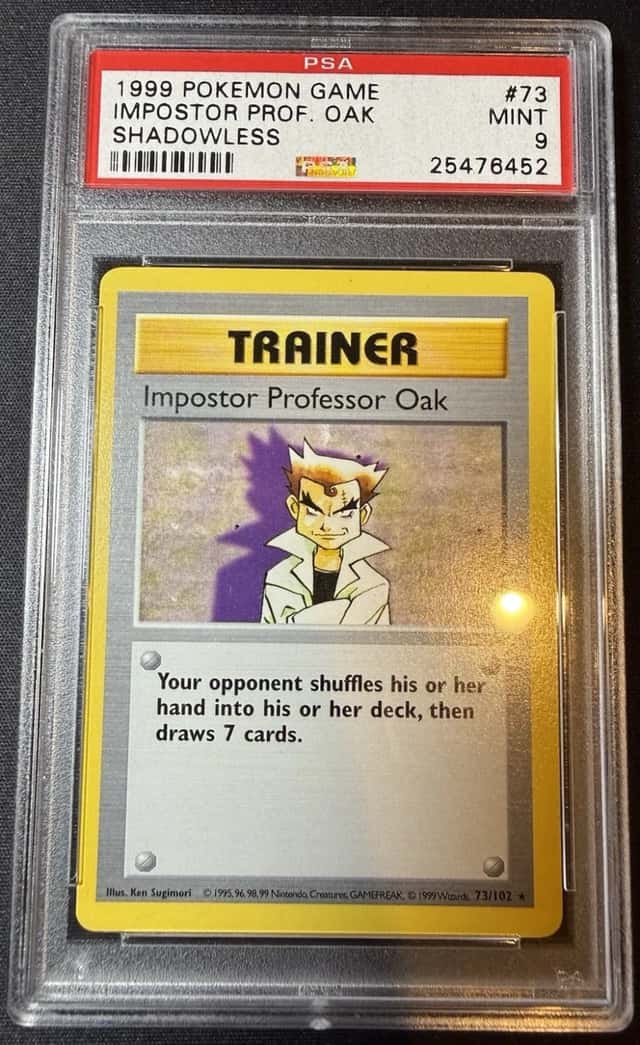Impostor Professor Oak