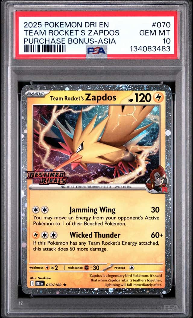 Team Rocket's Zapdos