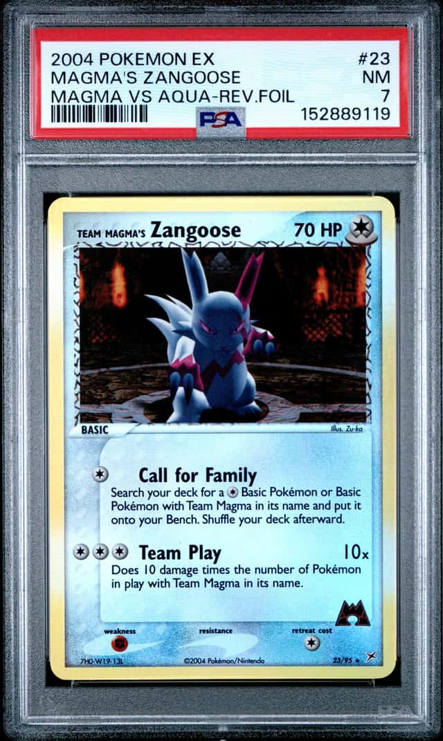 Magma's Zangoose