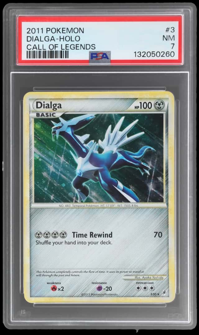 2011 Pokemon Call of Legends Holo Dialga #3