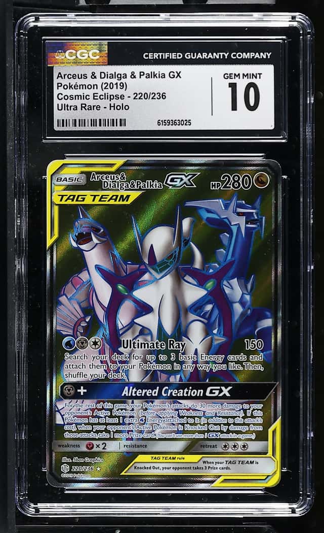 Arceus & Dialga & Palkia GX