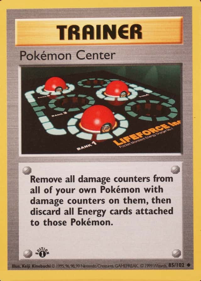 1St Edition · Pokemon Center