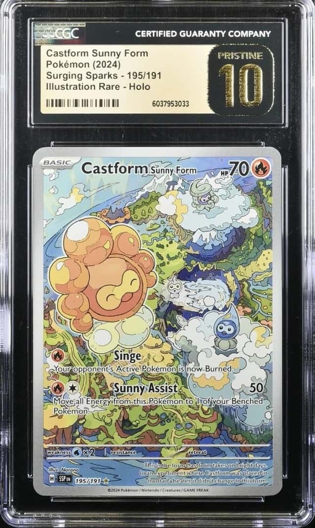 Castform Sunny Form