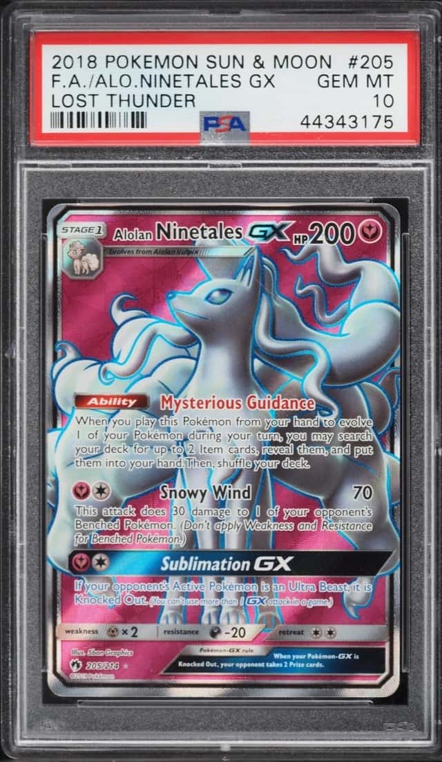 Alolan Ninetales GX