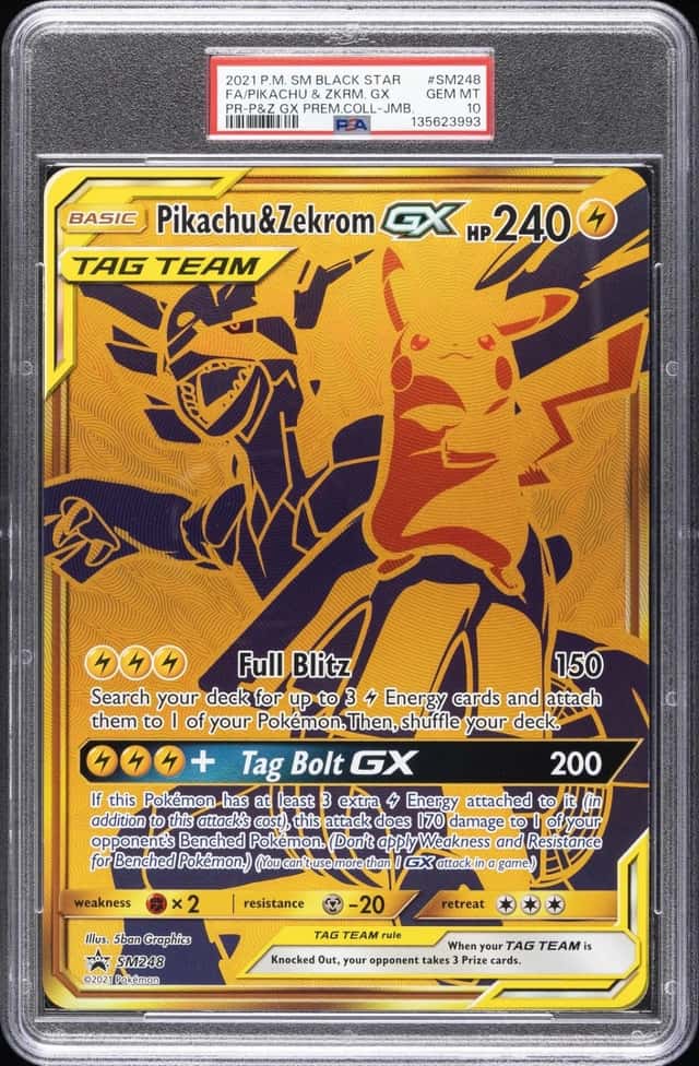 Pikachu & Zekrom GX