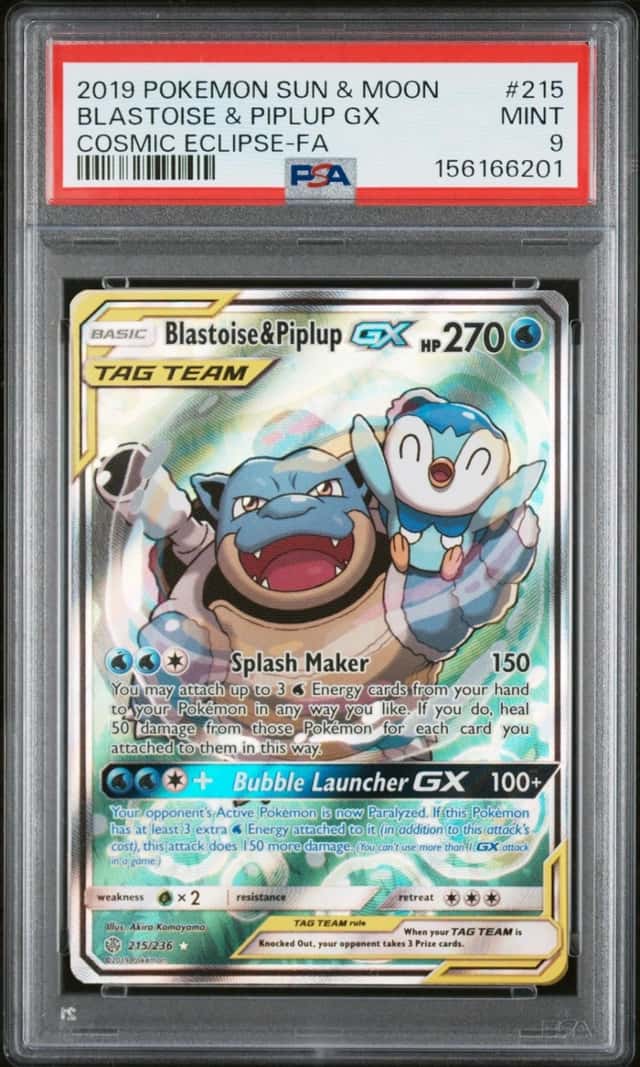 Blastoise & Piplup GX