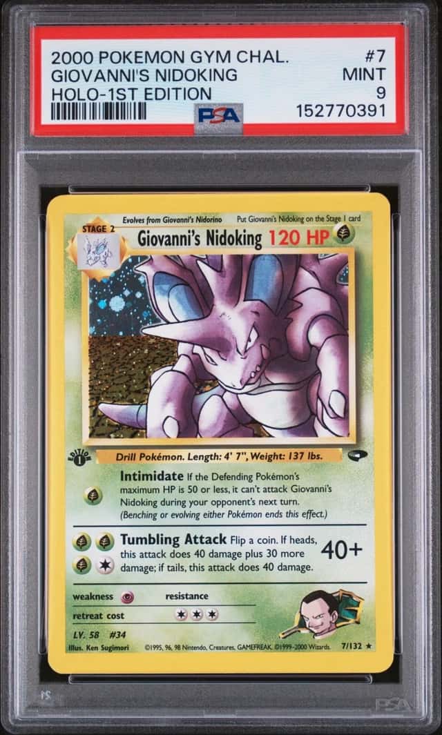 Giovanni's Nidoking