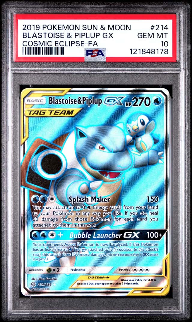Blastoise & Piplup GX