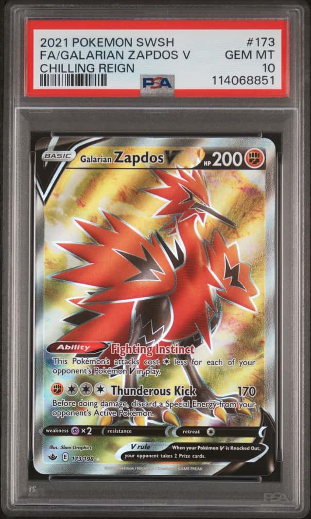 Galarian Zapdos V