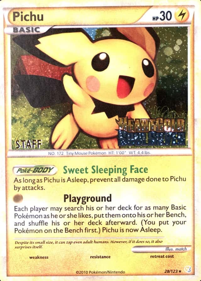 Holo · Prerelease · Staff