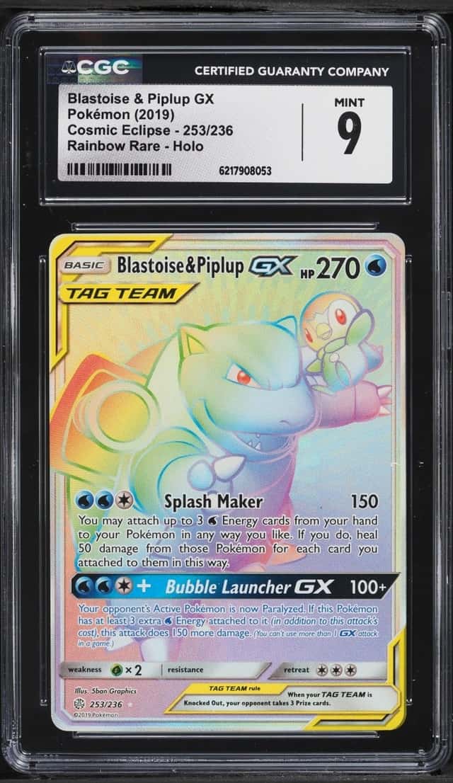 Blastoise & Piplup GX