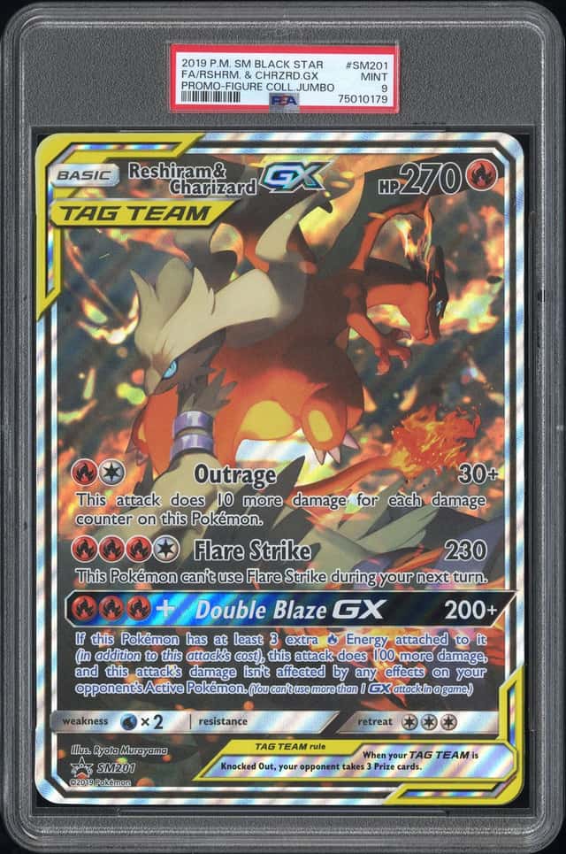 Reshiram & Charizard GX