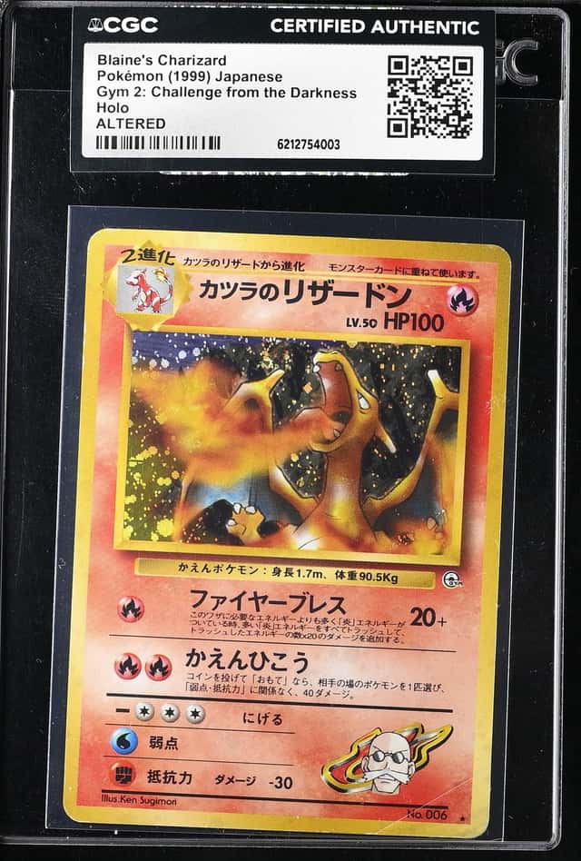 Blaine's Charizard