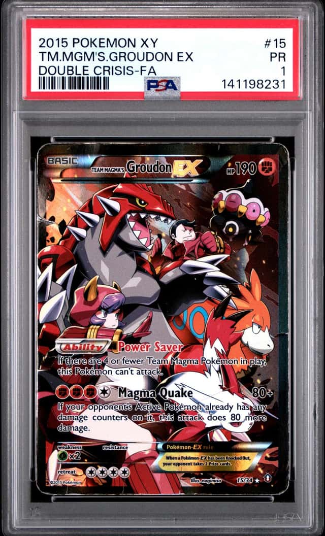 Team Magma's Groudon EX