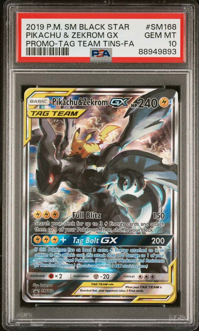 Pikachu & Zekrom GX