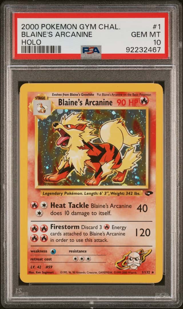 Blaine's Arcanine