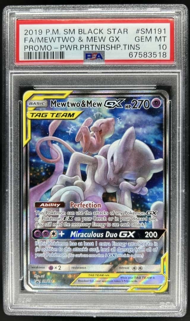 Mewtwo & Mew GX