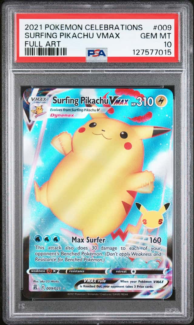 Surfing Pikachu VMAX