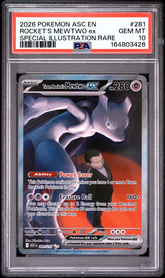 ROCKET'S MEWTWO ex