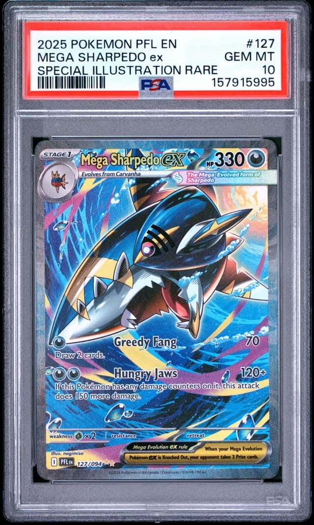 MEGA SHARPEDO ex