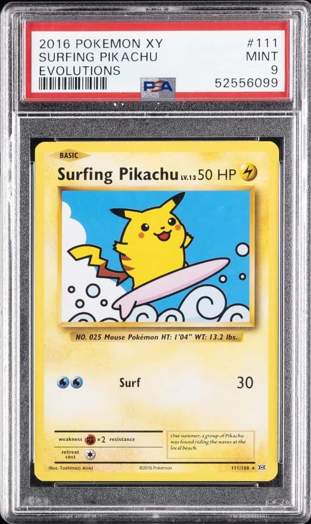 Surfing Pikachu