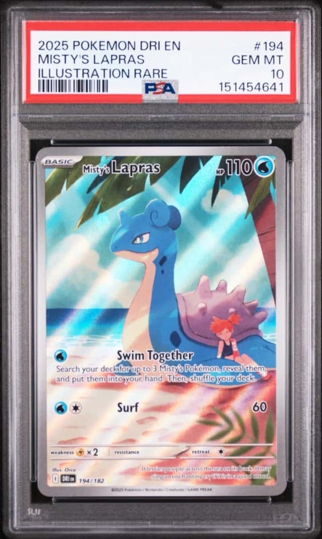 Misty's Lapras