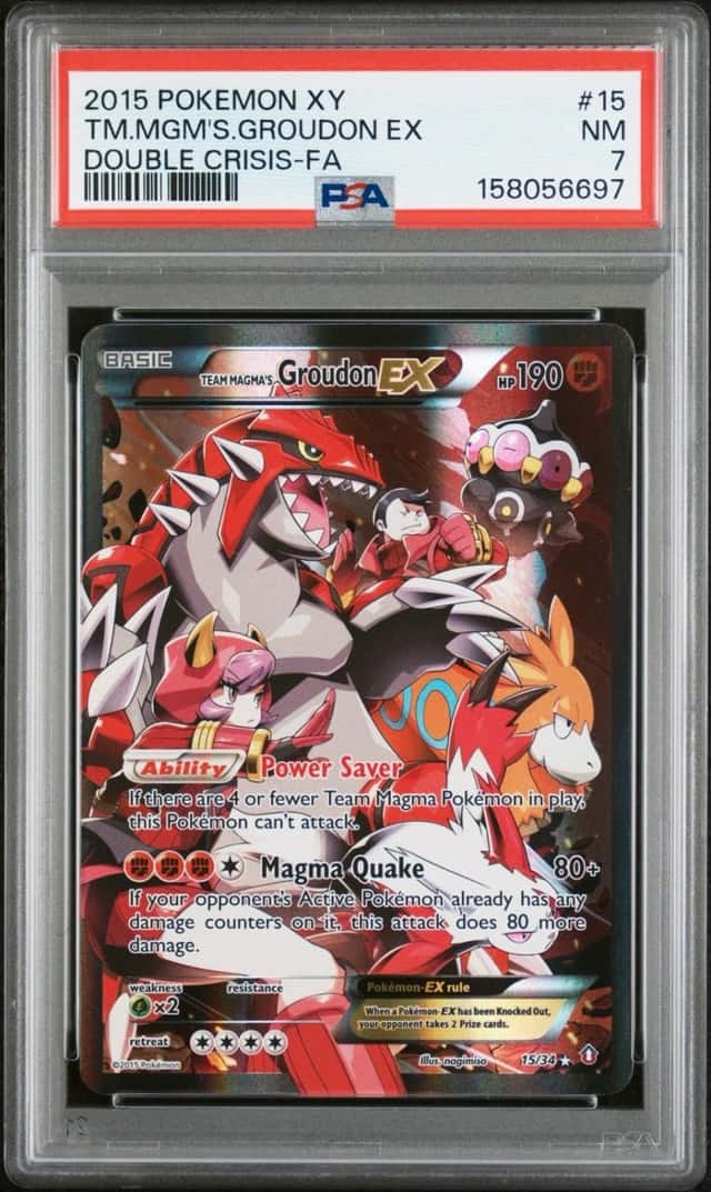 Team Magma's Groudon EX