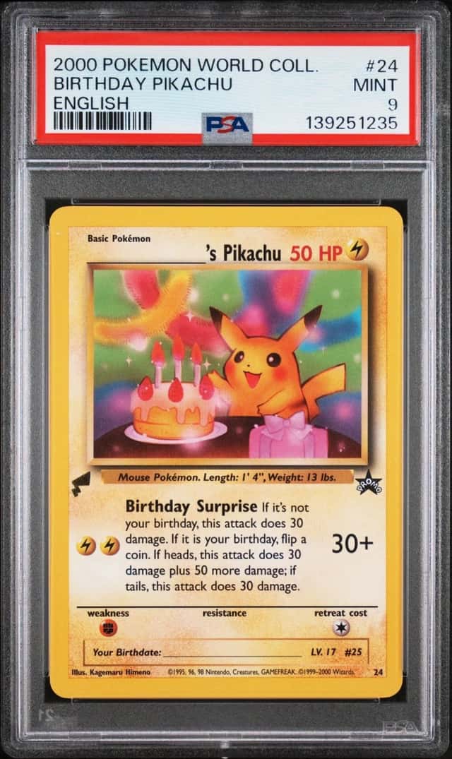 Birthday Pikachu