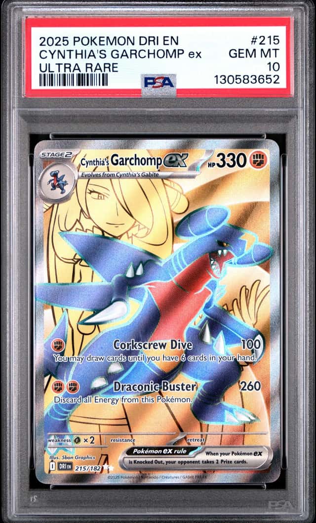 CYNTHIA'S GARCHOMP ex