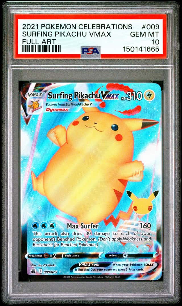 Surfing Pikachu VMAX