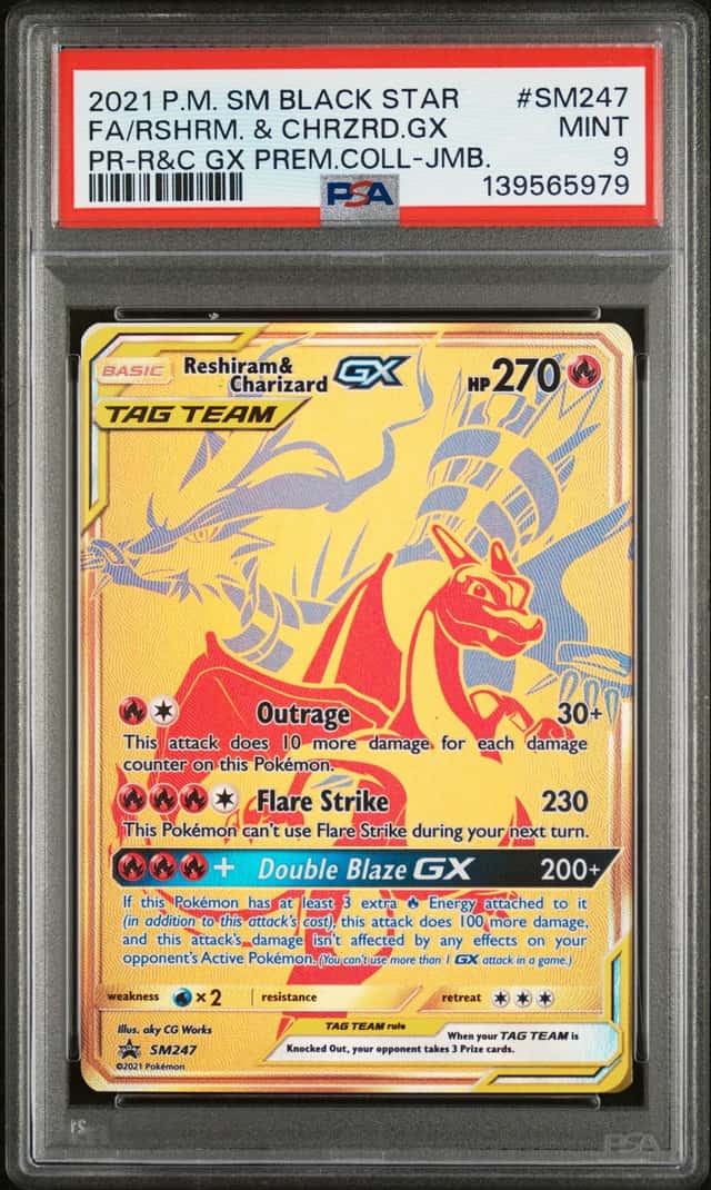 Reshiram & Charizard GX