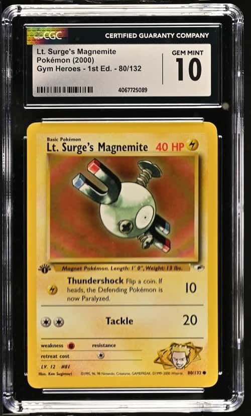 Lt. Surge's Magnemite
