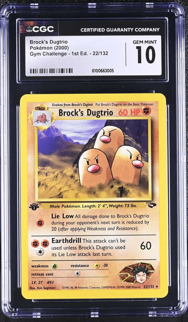 Brock's Dugtrio
