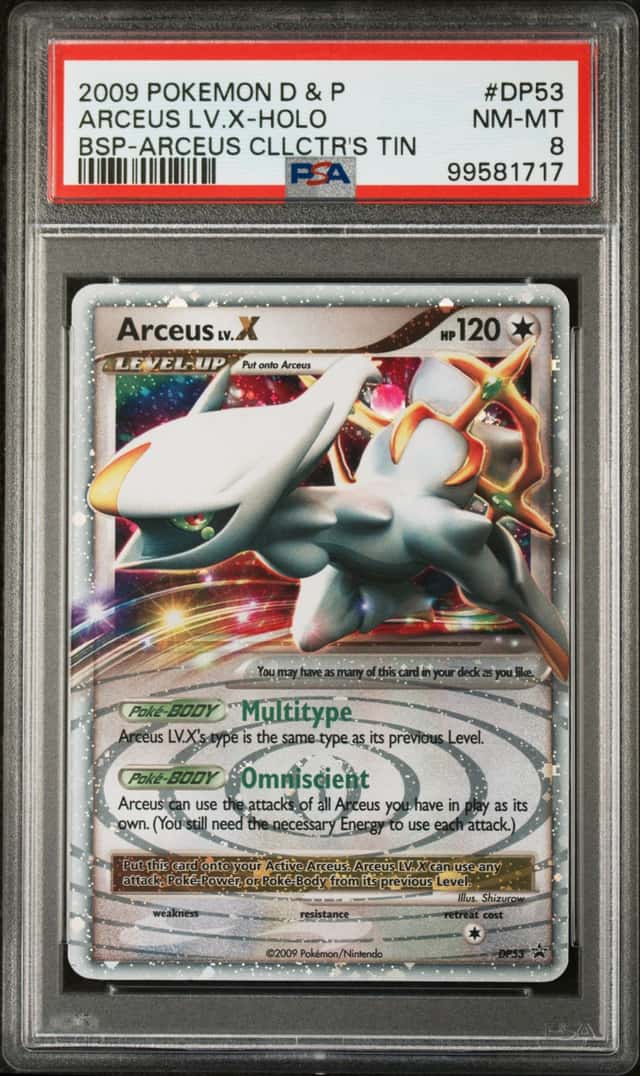 Arceus Collector's Tin