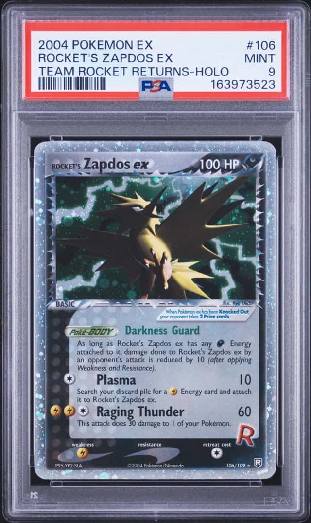 Rocket's Zapdos EX